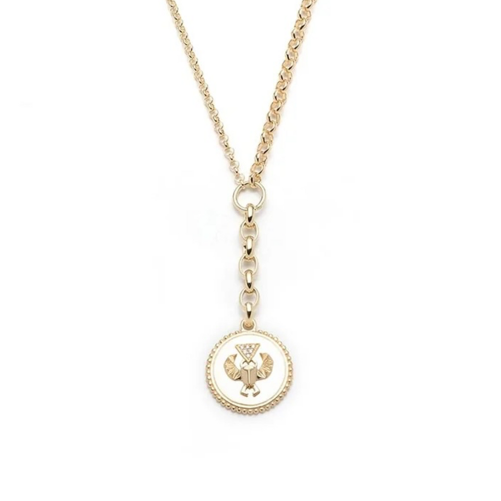 Protection : Medium Mixed Belcher Extension Chain Necklace view 1