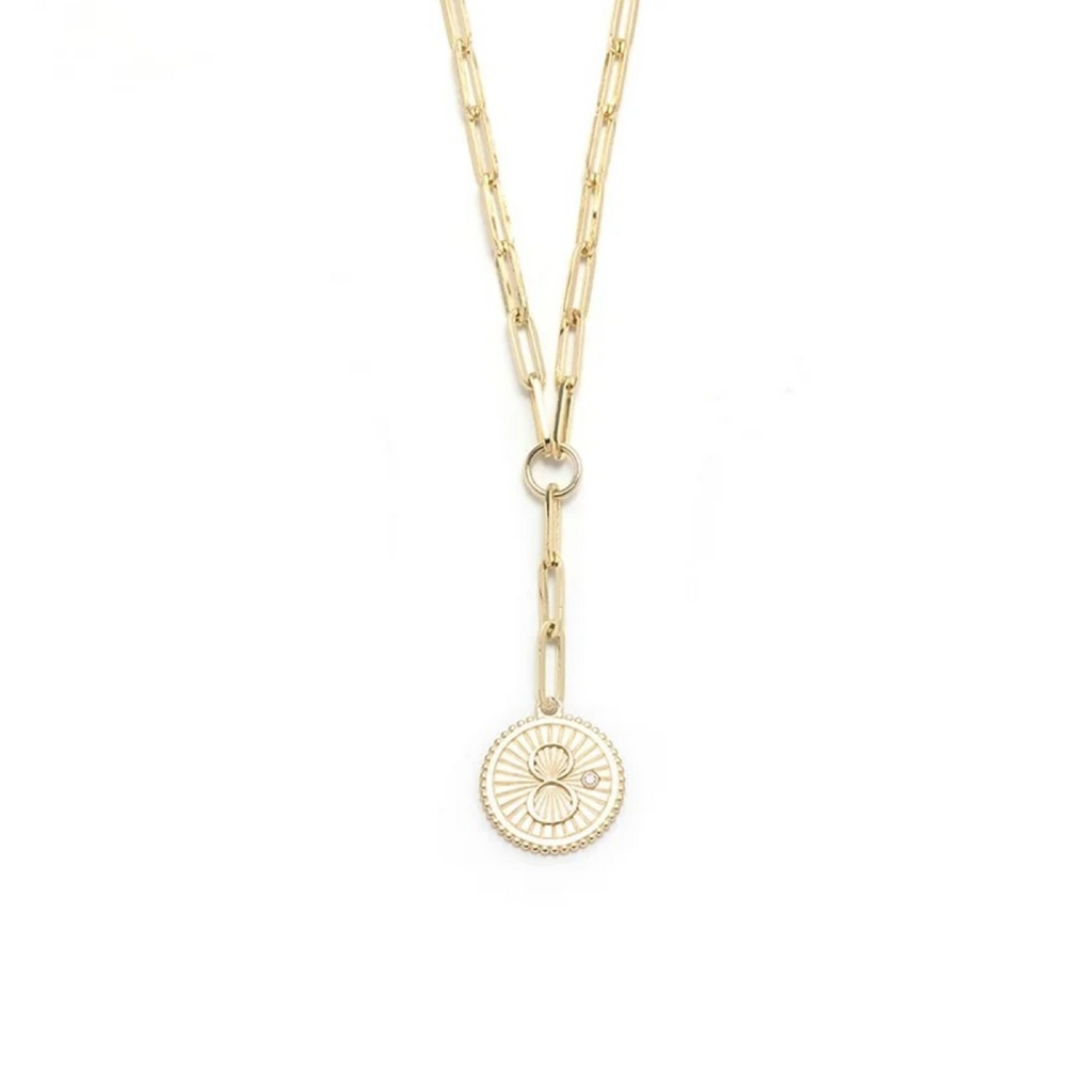 Karma : Classic Fob Clip Extension Chain Necklace view 1