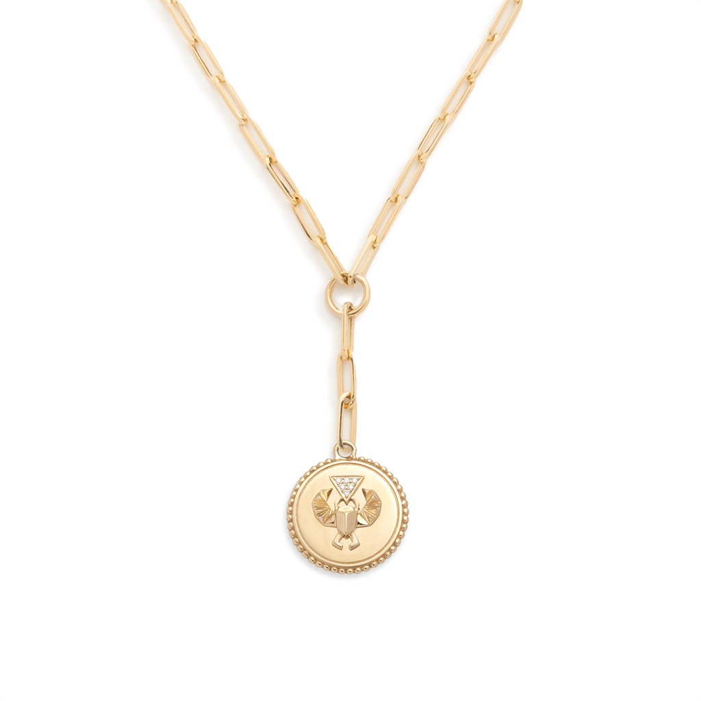 Protection : Classic Fob Clip Extension Chain Necklace view 1