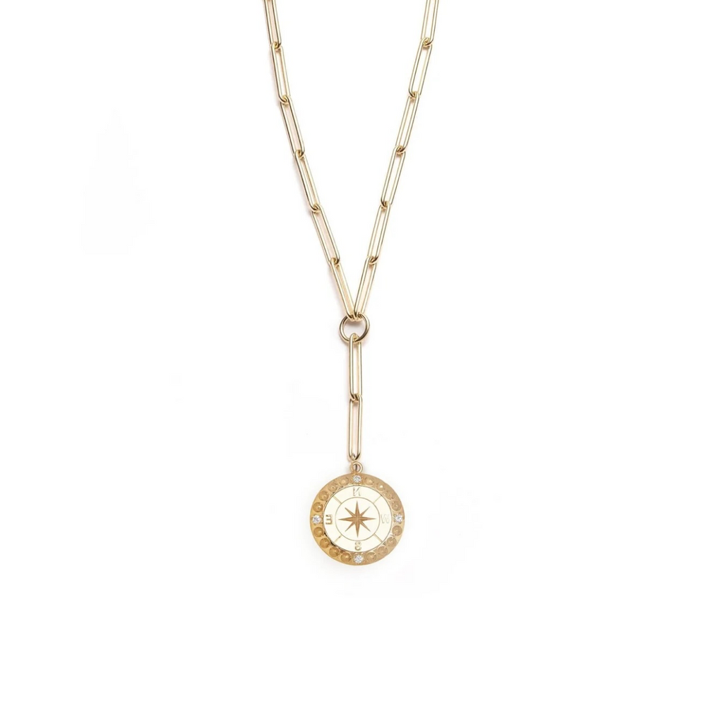 Internal Compass : Extended Clip Extension Chain Necklace view 1