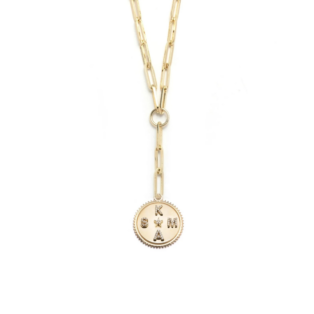 Personalized, Medium Star : Refined Clip Extension Chain Necklace view 1