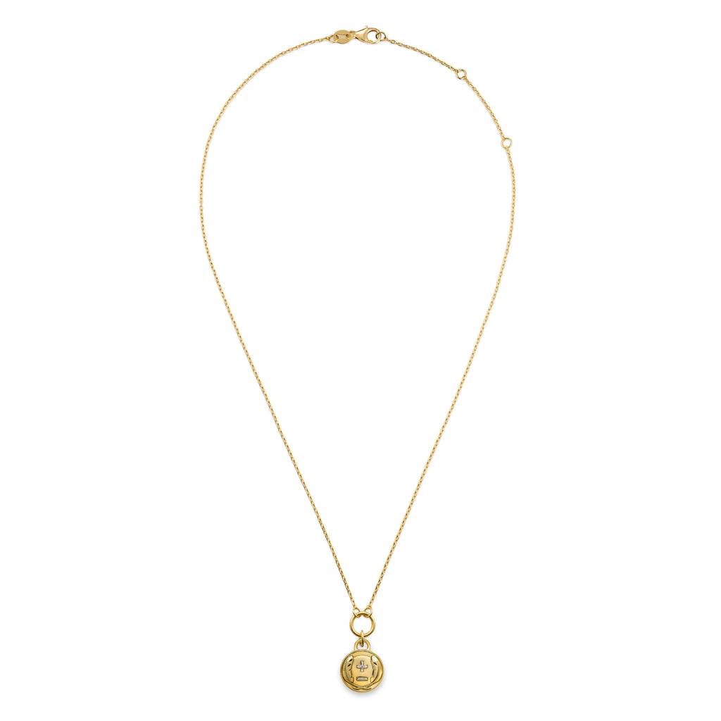 18K Yellow Gold Vivacity | Ever Growing Love Thread Necklace | Yellow Gold – FoundRae view 3