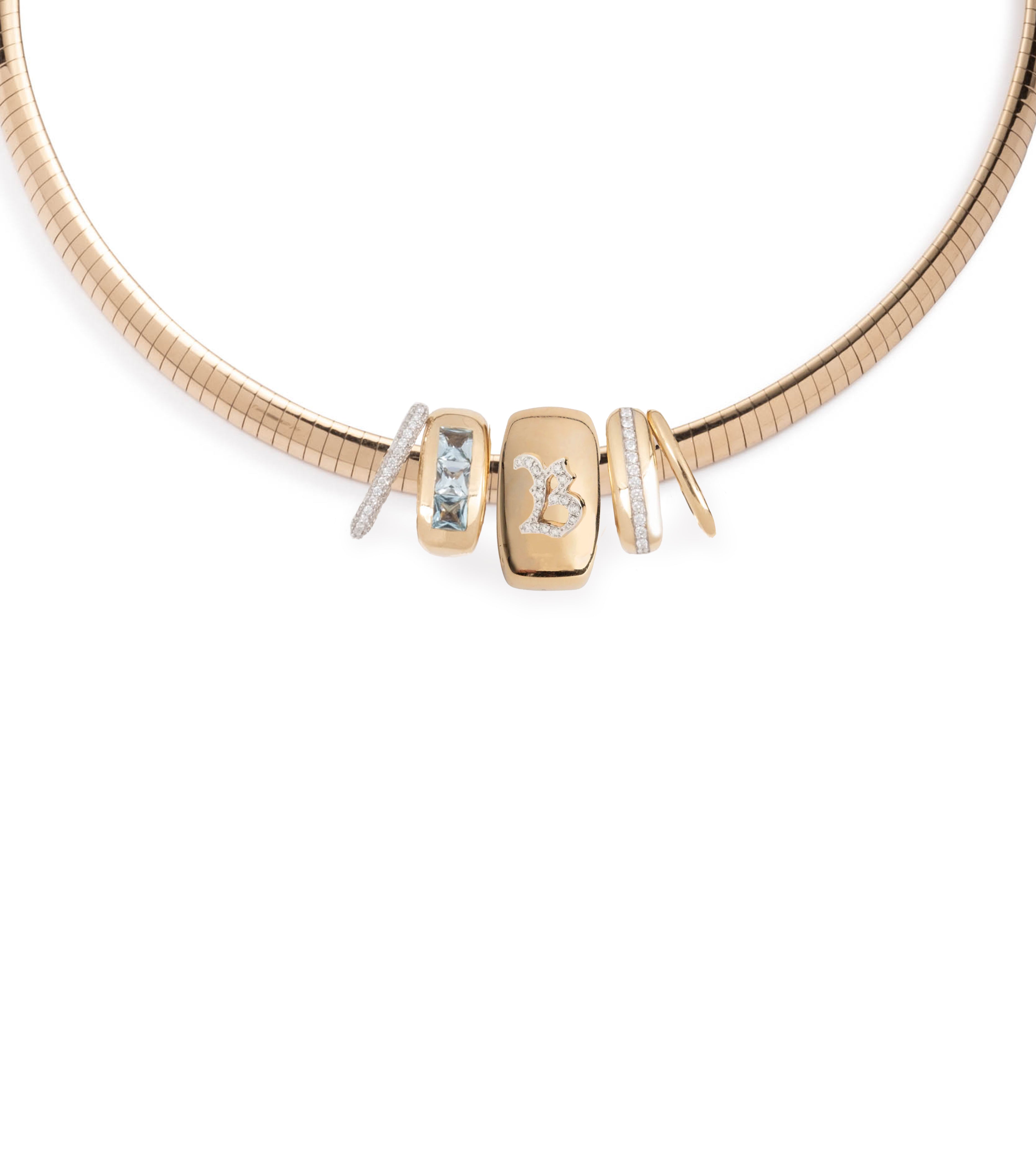 Medium Sleek Collar Chain Necklace