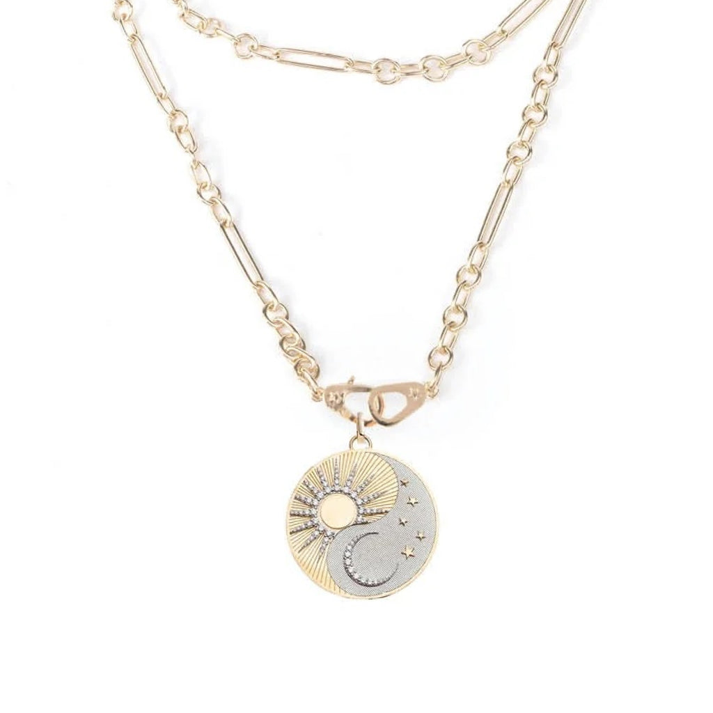 Balance : Small Mixed Clip Sister Hook Necklace view 1