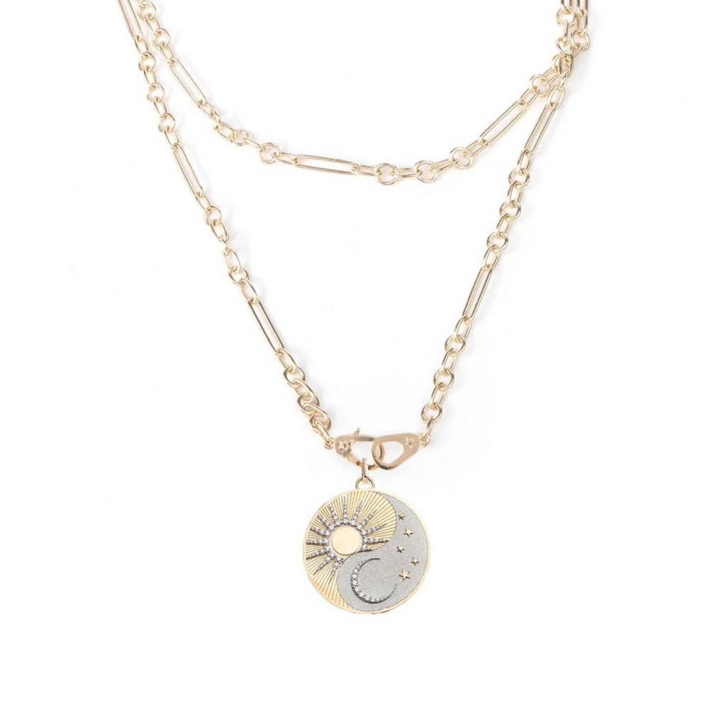 Balance : Small Mixed Clip Sister Hook Necklace view 1