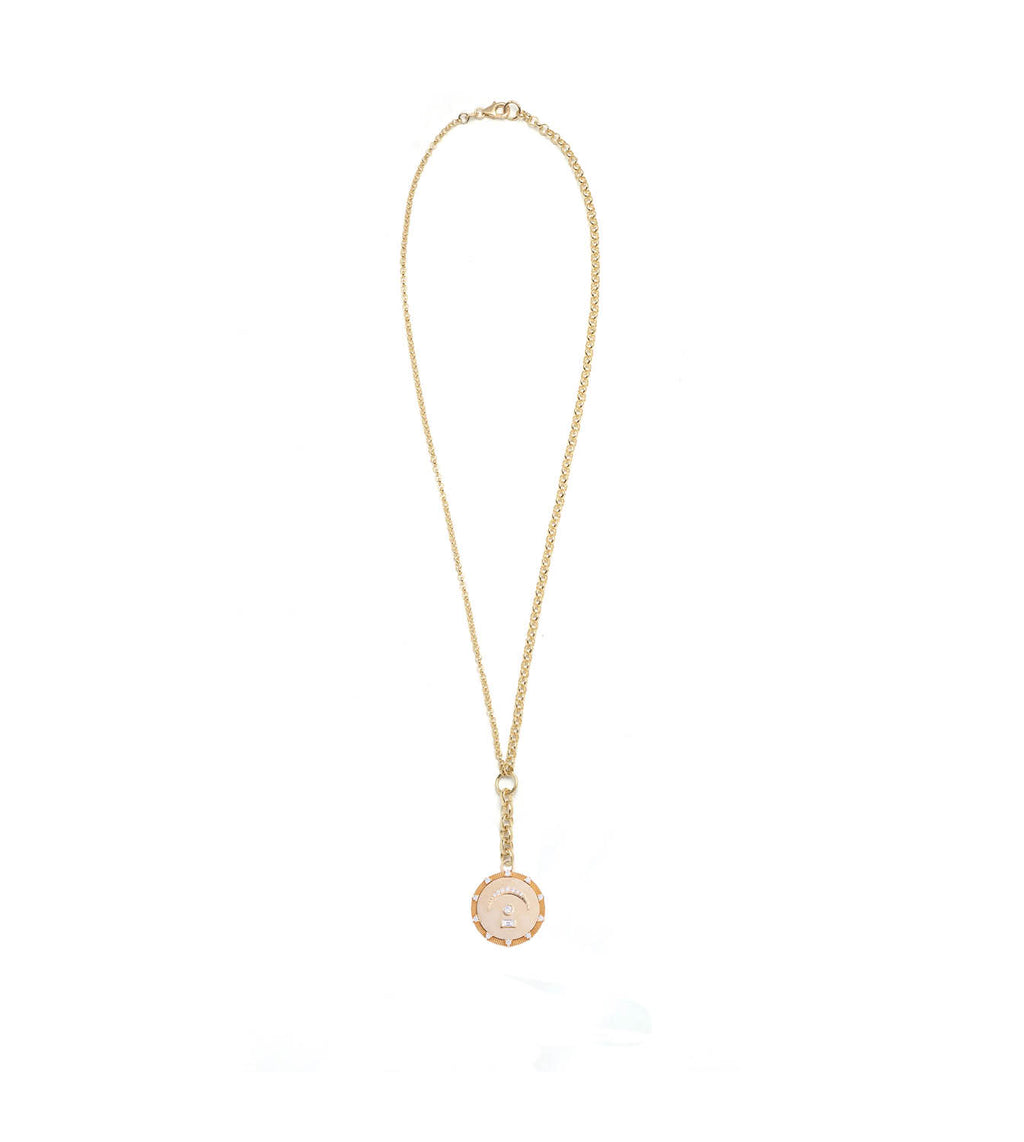 18K Yellow Gold Pause : Medium Mixed Belcher Extension Chain Necklace – FoundRae