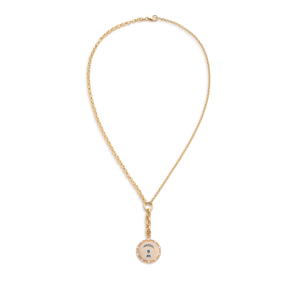 18K Yellow Gold Pause : Medium Mixed Belcher Extension Chain Necklace – FoundRae view 4