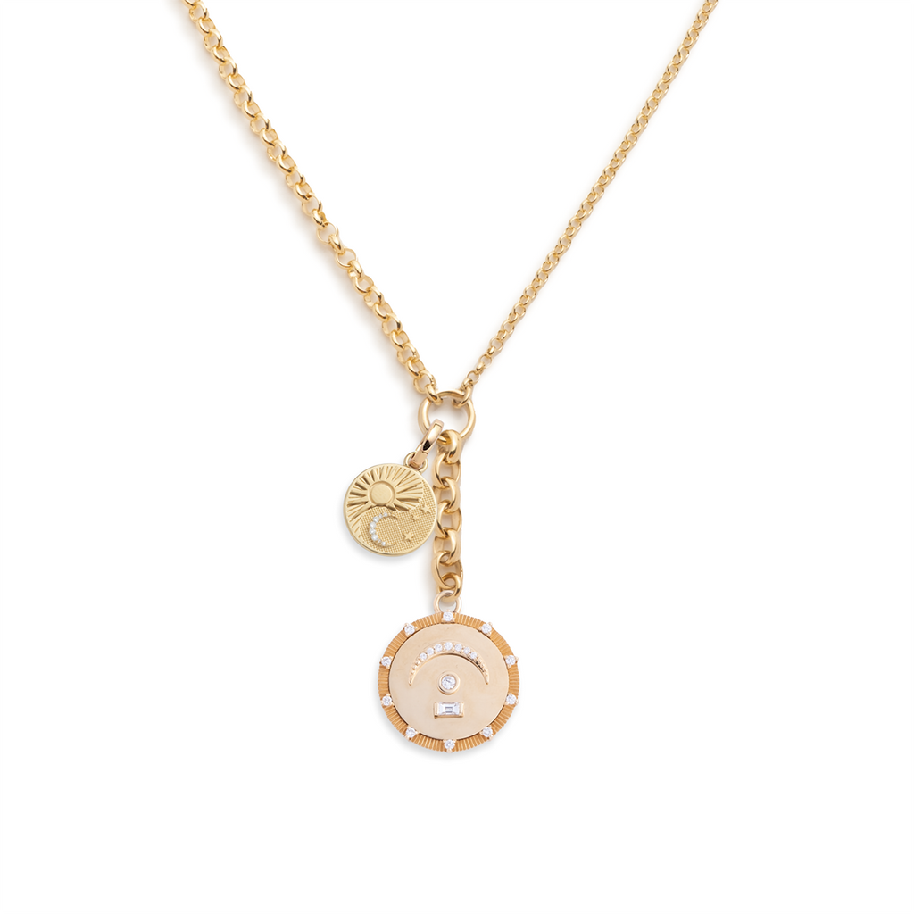 Pause & Balance : Medium Mixed Belcher Story Diamond view 1