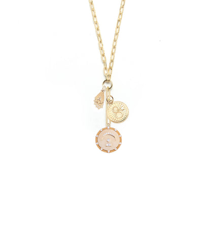 Pause, Balance & Reverie : Classic Fob Clip Extension Chain Necklace