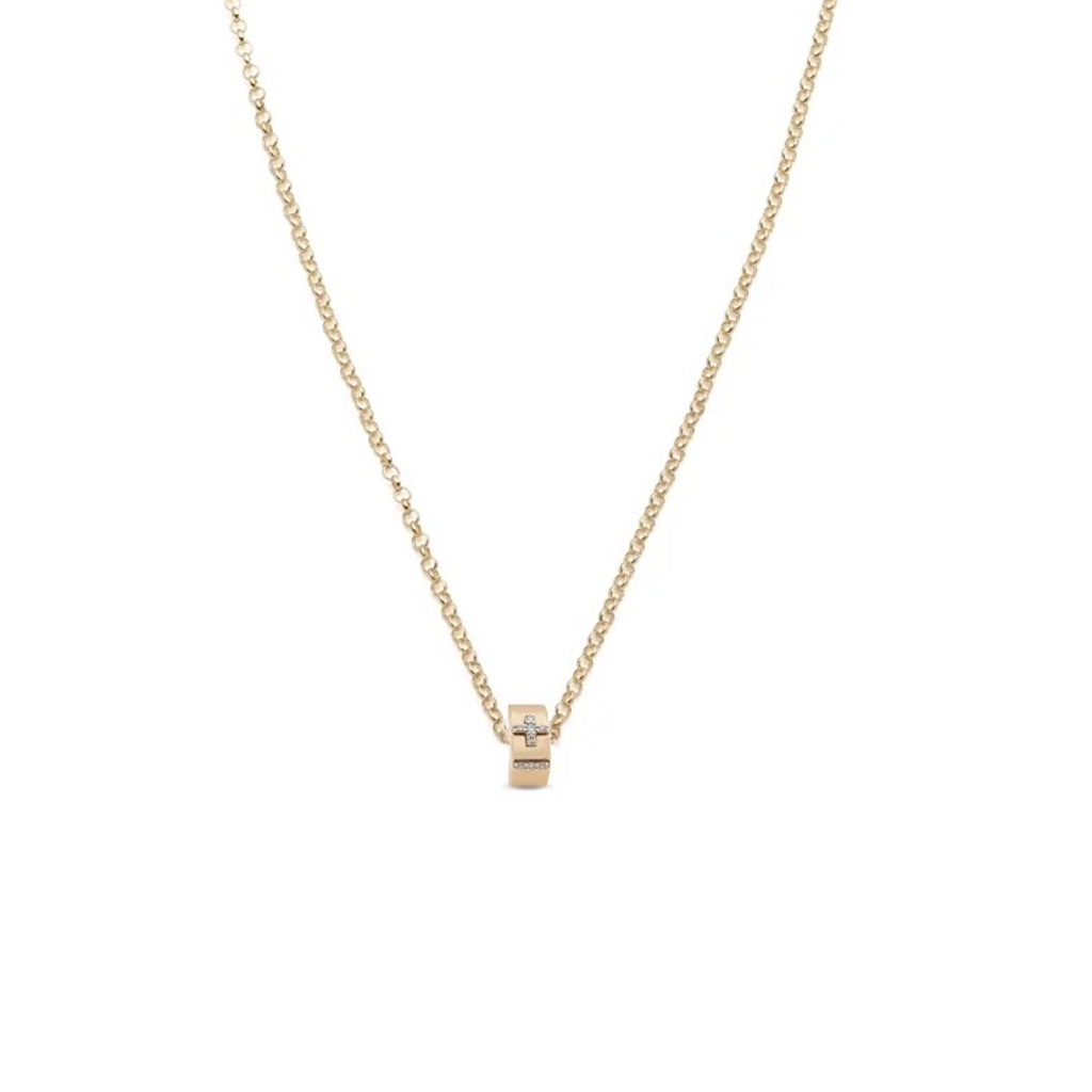 Ever Growing Love - Vivacity : Super Fine Belcher Chain Heart Beat Necklace view 1