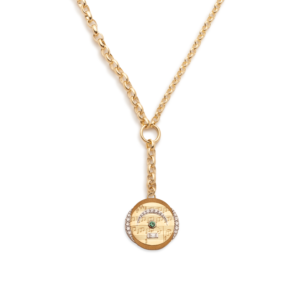 Pause - Internal Compass : Heavy Mixed Belcher Extension Chain Necklace view 1