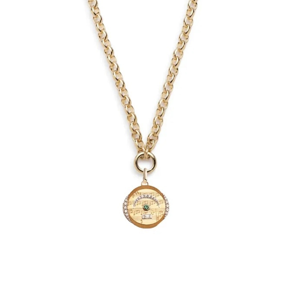 Pause - Internal Compass : Heavy Open Belcher Chain Necklace view 1