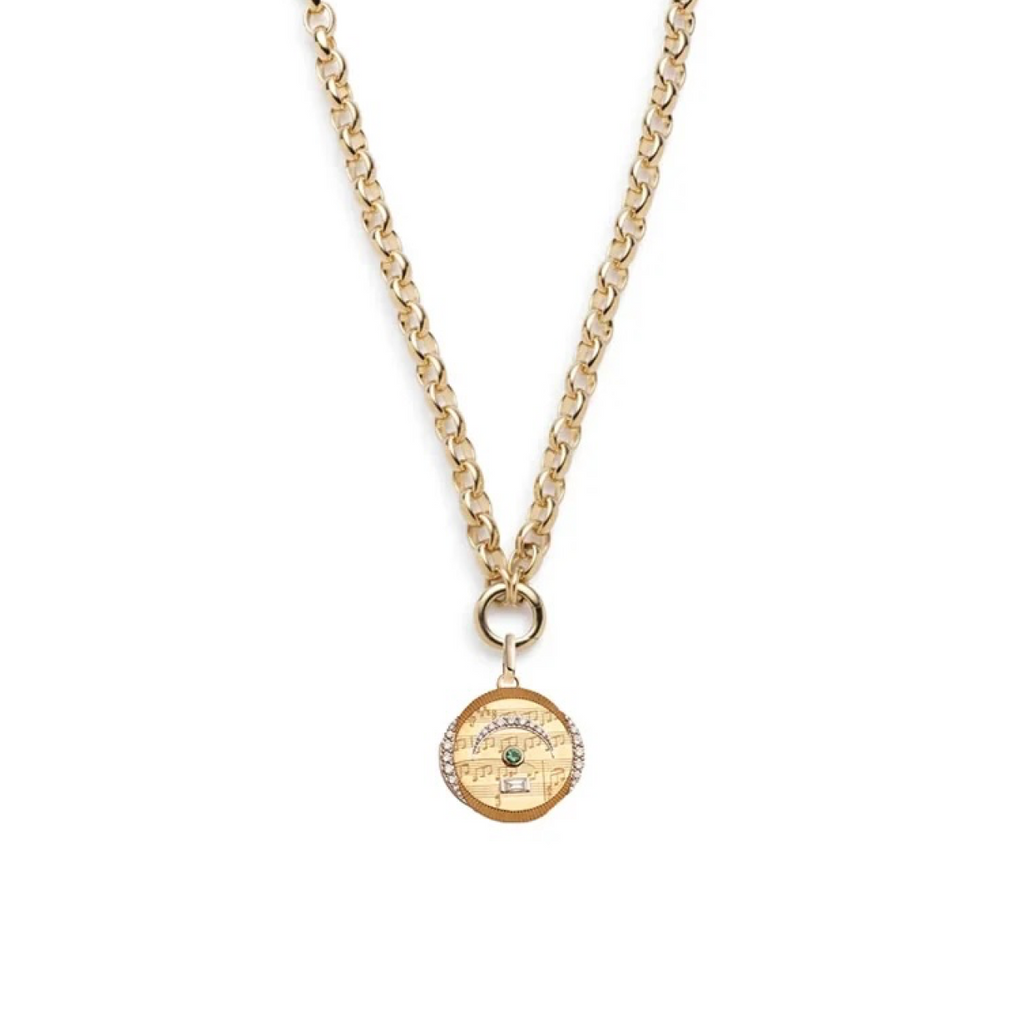 Pause - Internal Compass : Heavy Open Belcher Chain Necklace view 1