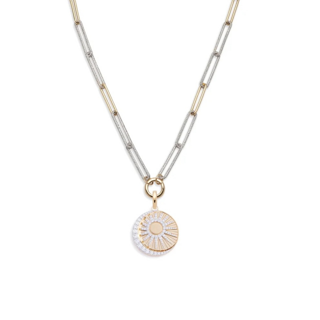 Balance : Diamond Link Open Necklace view 1