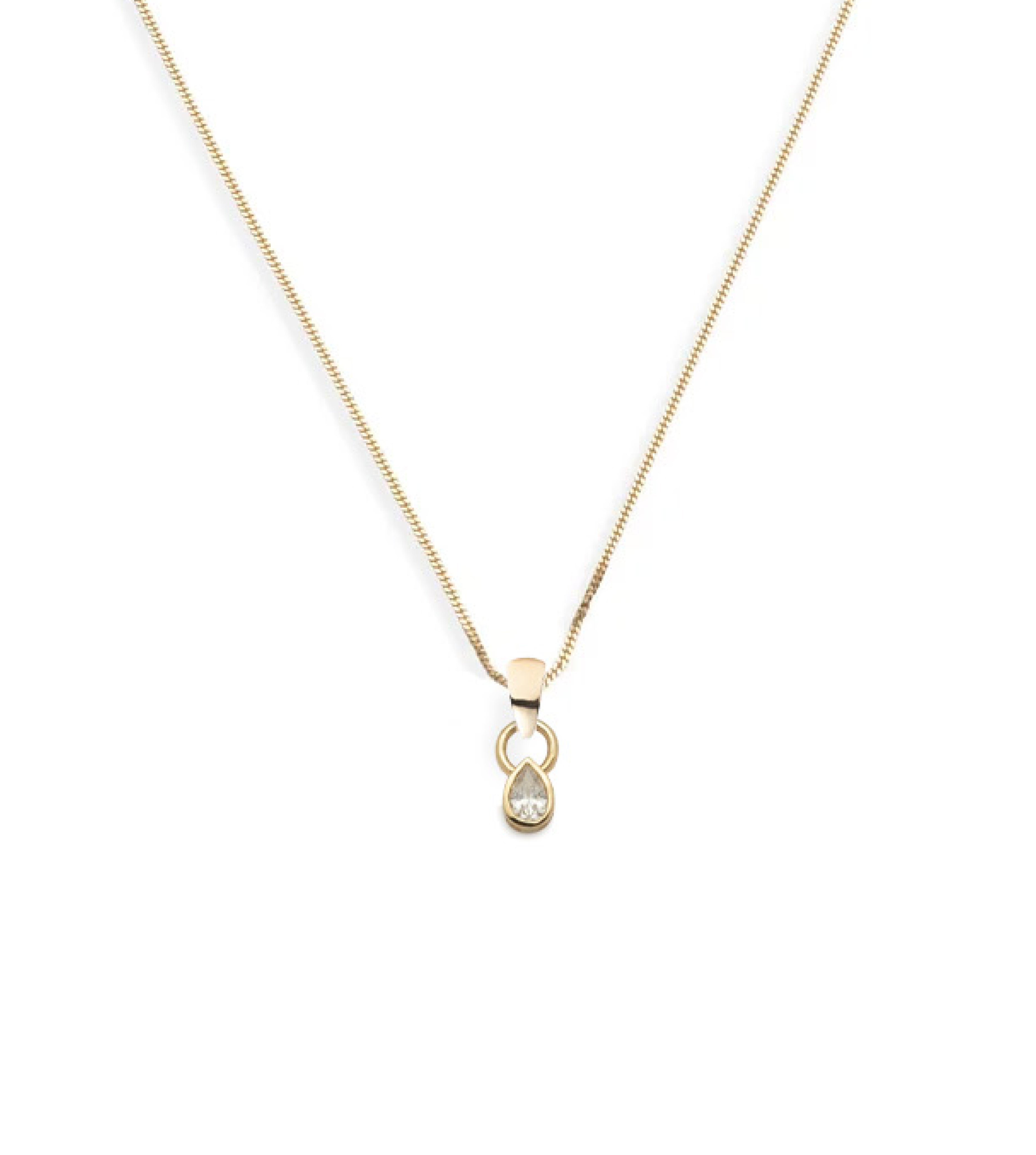 Forever & Always a Pair Diamond - Love : Fine Diamond Cut Curb Necklace