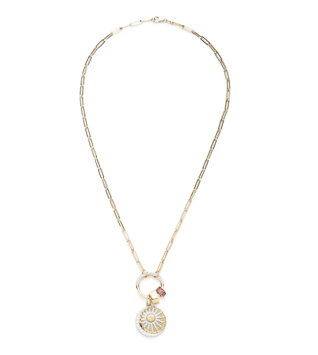 18K Yellow Gold Balance Classic Fob Clip Open Chain Story : in Yellow Gold – FoundRae