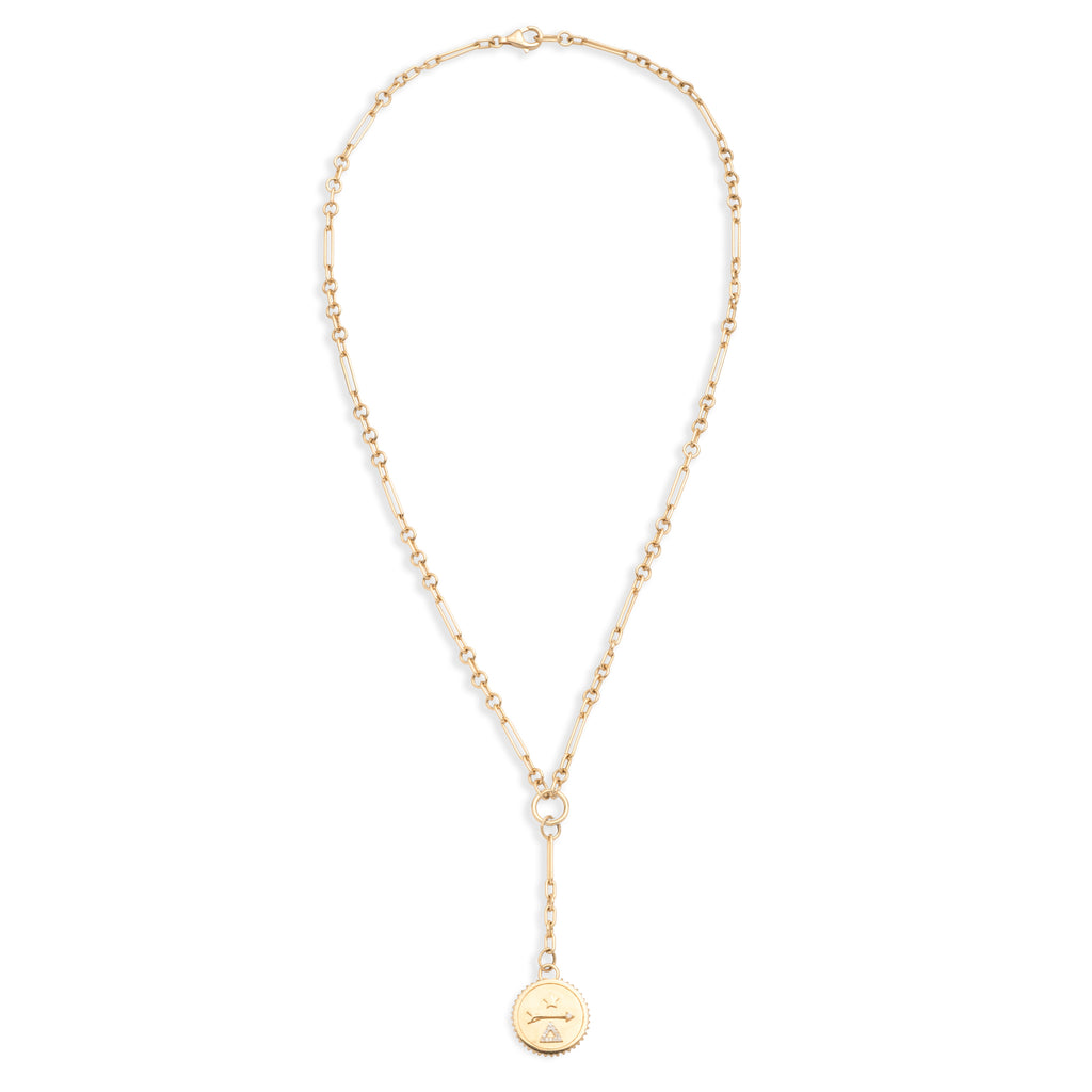 18K Yellow Gold Dream | Fine Mixed Clip Extension Necklace | Diamonds, Yellow Gold – FoundRae view 4