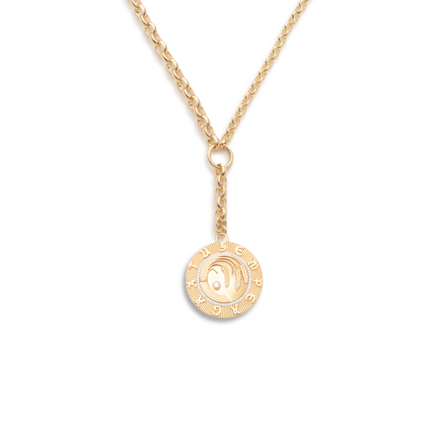 Infinite Gratitude | Braided Wheat Heavy Mixed Belcher Extension Necklace | Diamonds, 18K Yellow Gold