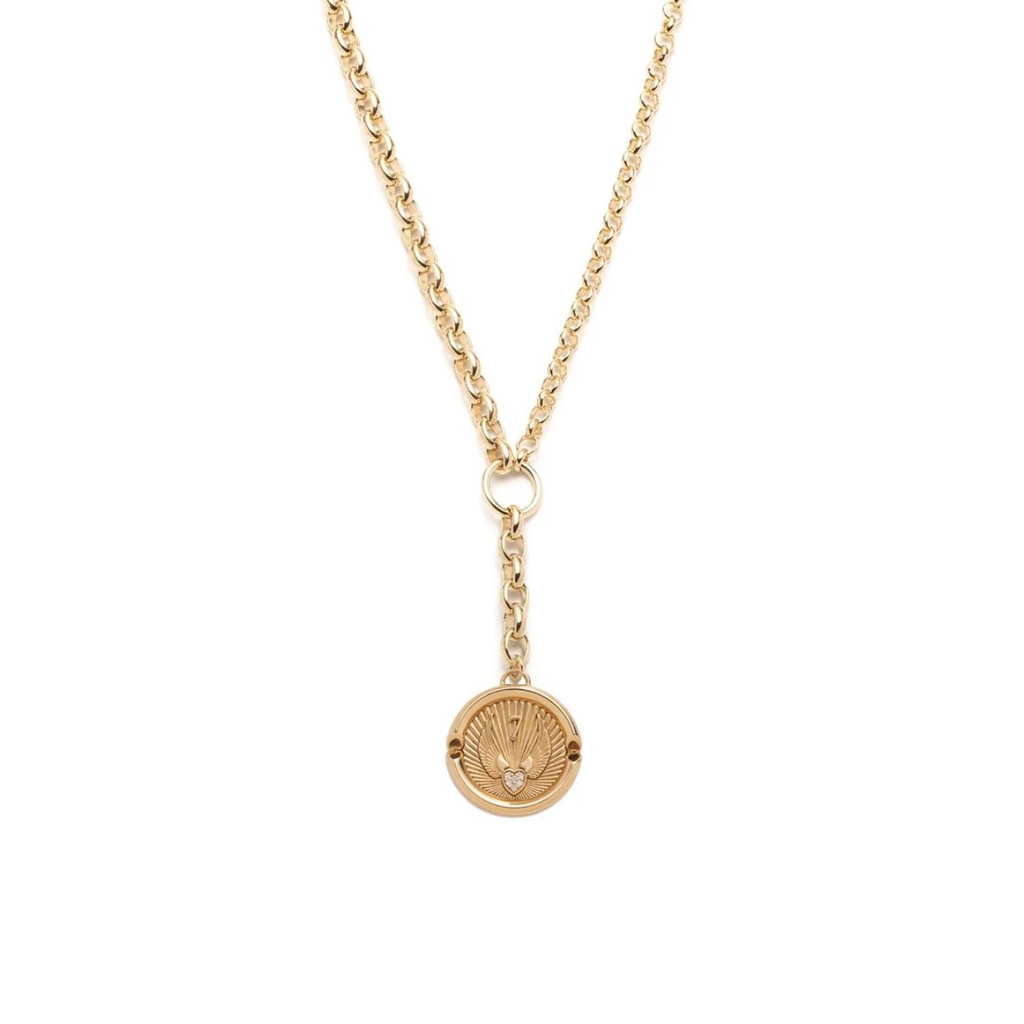 Beloved, With Wings We Fly - Love & Vivacity : Heavy Mixed Belcher Extension Necklace view 1