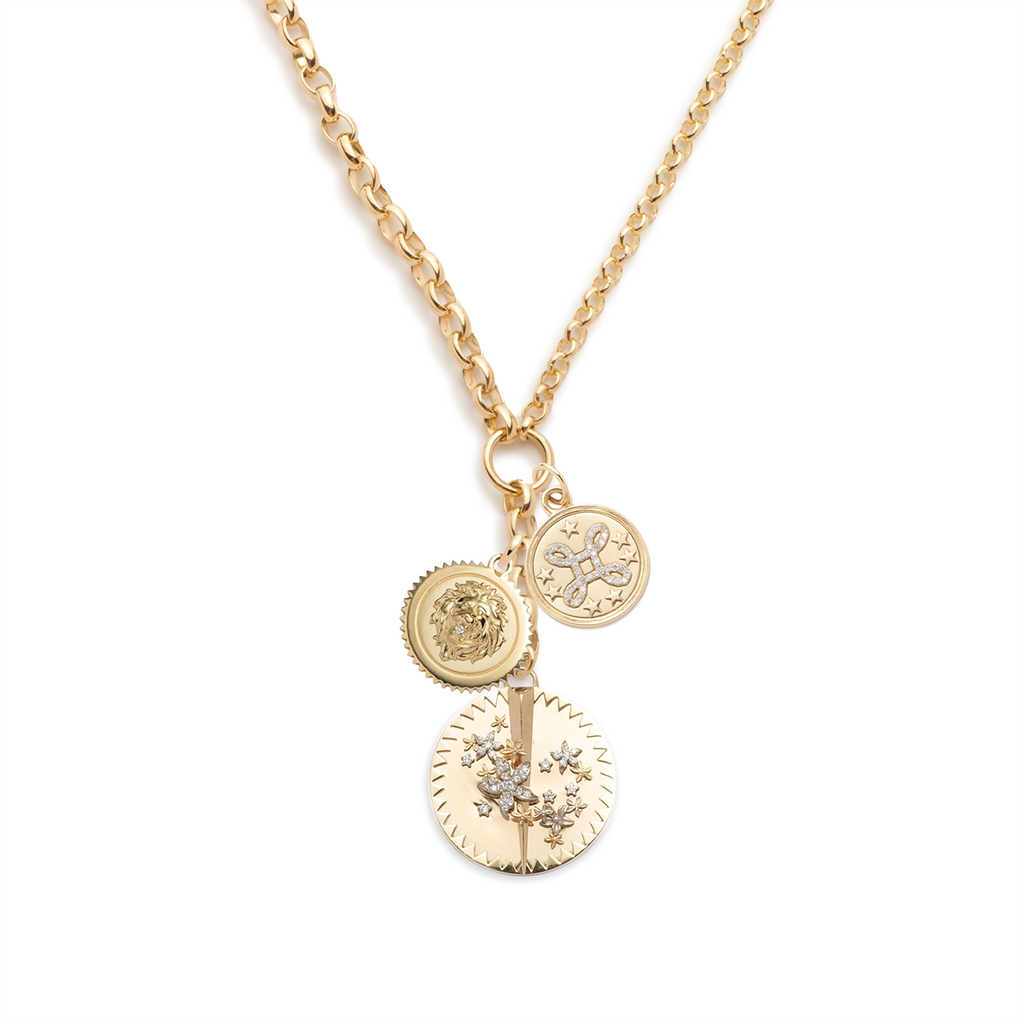 Resilience, Strength, & Love Story : Heavy Mixed Belcher Extension Chain Necklace view 1