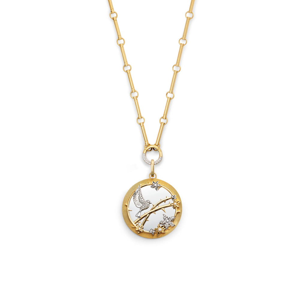 Resilience | Sparrow Element Open Chain | Diamonds, Mixed Gold view 1