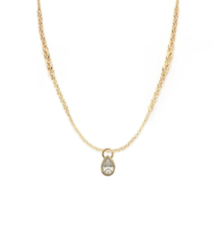 Forever & Always a Pair Diamond : Small Graduating Belcher Chain Necklace