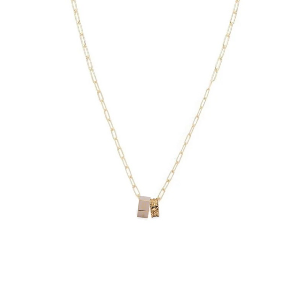 Wholeness & Custom - Heart Beats Story - Super Fine Clip Necklace view 1