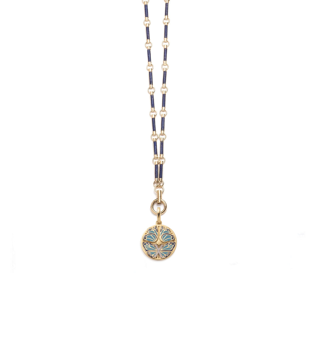 Reverie : Element Chain Necklace Lapis view 1