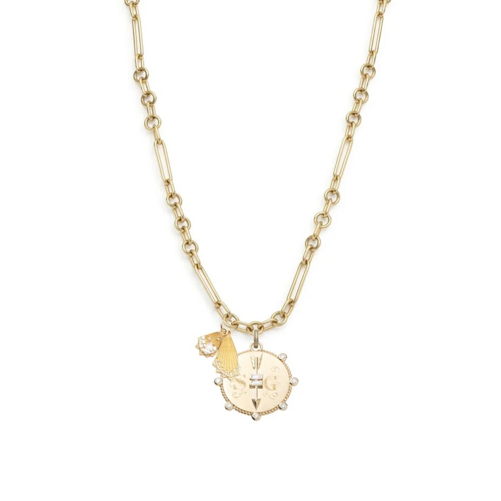 Heart at Peace & Butterfly Wings : Small Mixed Clip Chain view 1