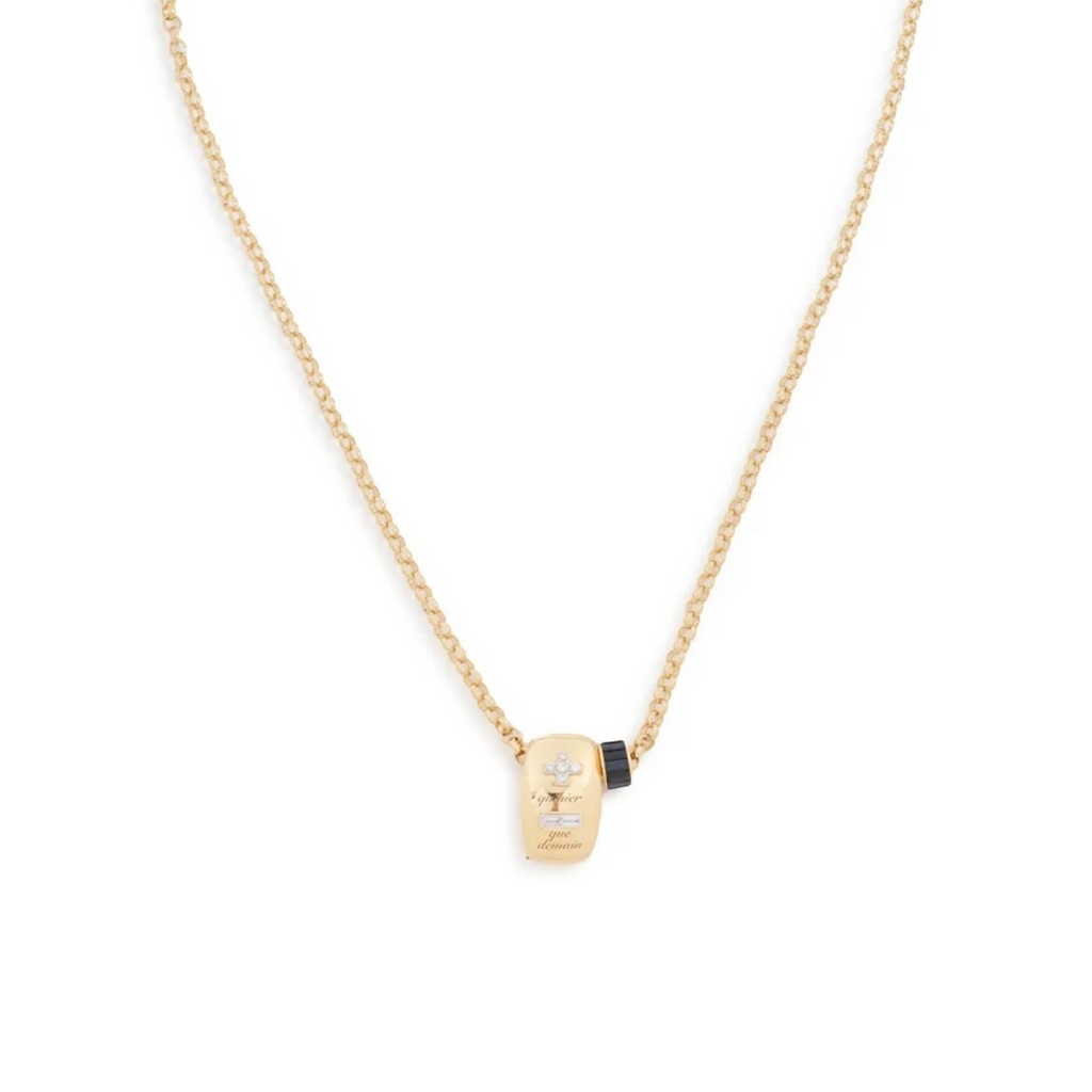 Ever Growing Love - Vivacity : Heart Beat and Oversized Heart Slide Medium Belcher Chain Necklace Story view 1