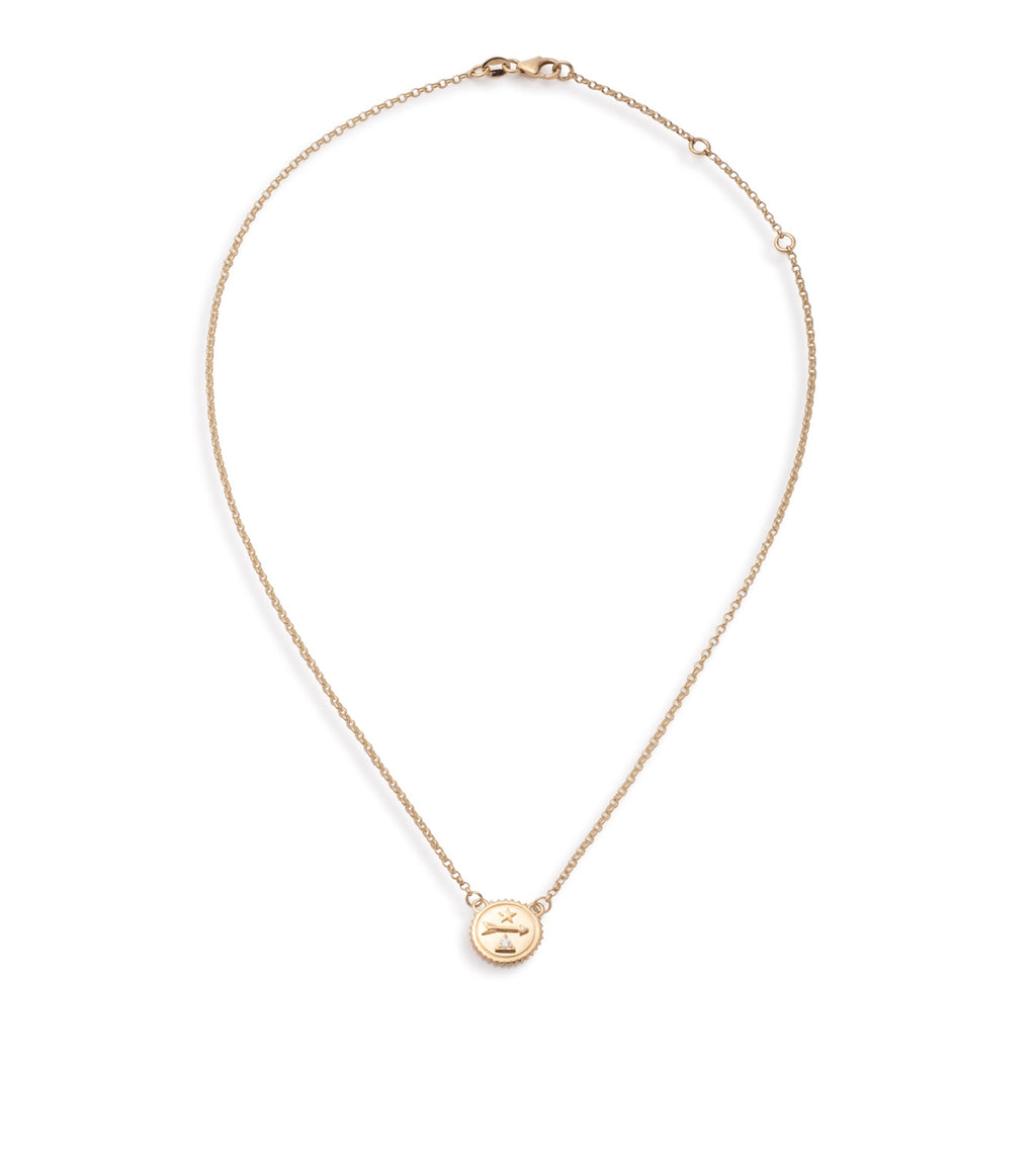 18K Yellow Gold Dream : Mini Stationary Necklace – FoundRae