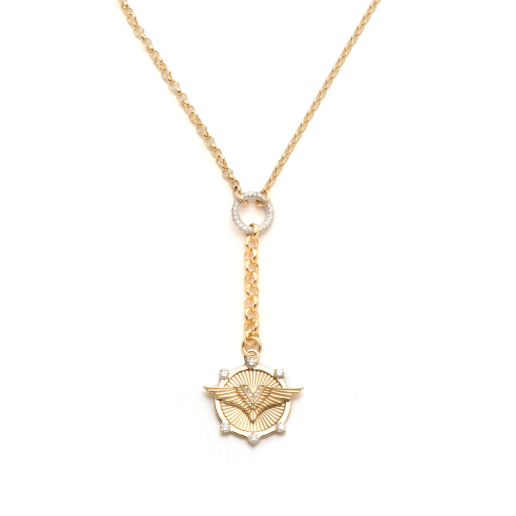 18K Yellow Gold Vivacity : Small Mixed Belcher Extension Chain Necklace – FoundRae view 2