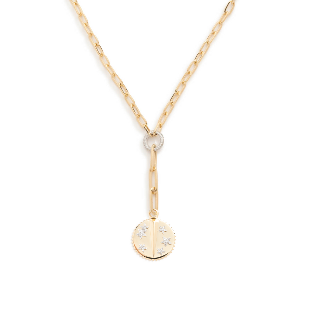 18K Yellow Gold Resilience : Refined Clip Extension Chain Necklace – FoundRae view 3