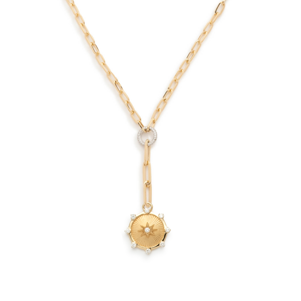 Spark - Love : Refined Clip Extension Chain Necklace view 1