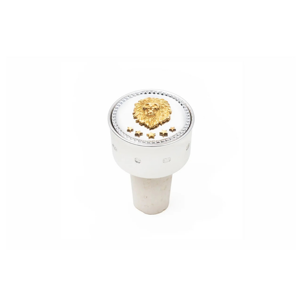 18K Yellow Gold Strength Bottle Stopper – FoundRae view 1