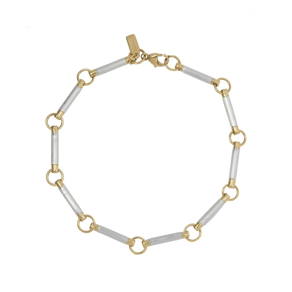 Mixed Gold Element Chain Bracelet view 1