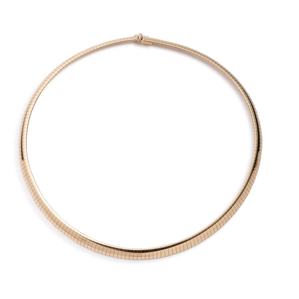 Sleek Collar | Medium Sleek Collar | Yellow Gold