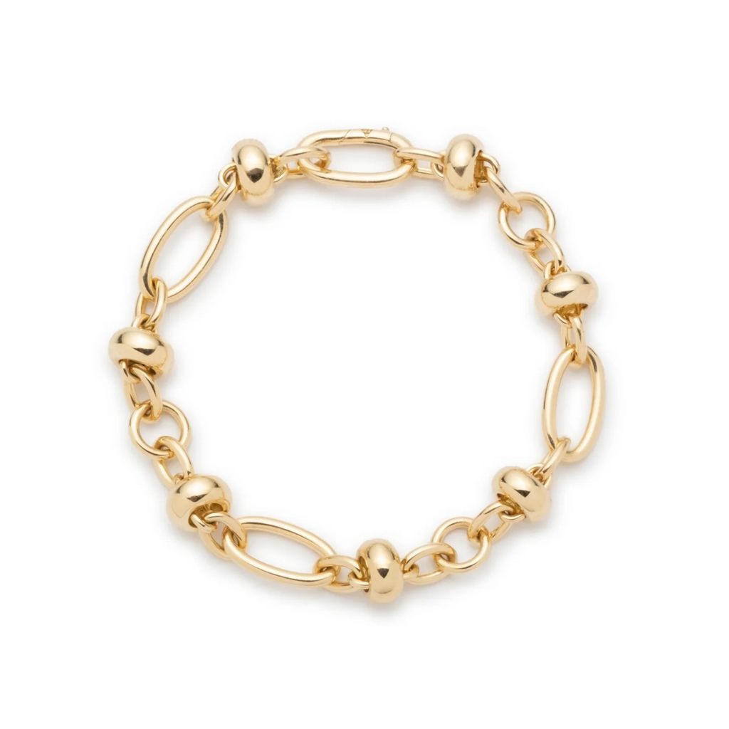 Orbit Bracelet : in Yellow Gold view 1