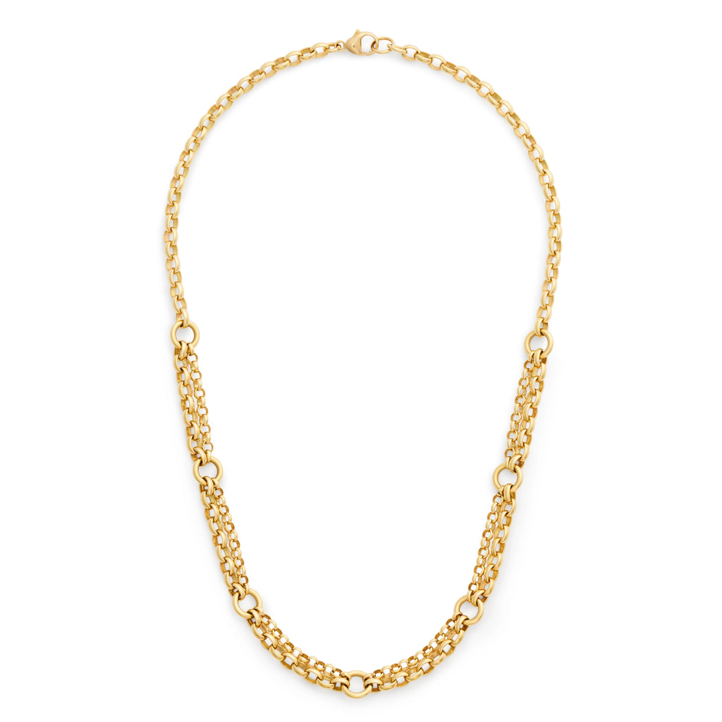 18K Yellow Gold Belcher | Festoon Chain | Yellow Gold – FoundRae view 3