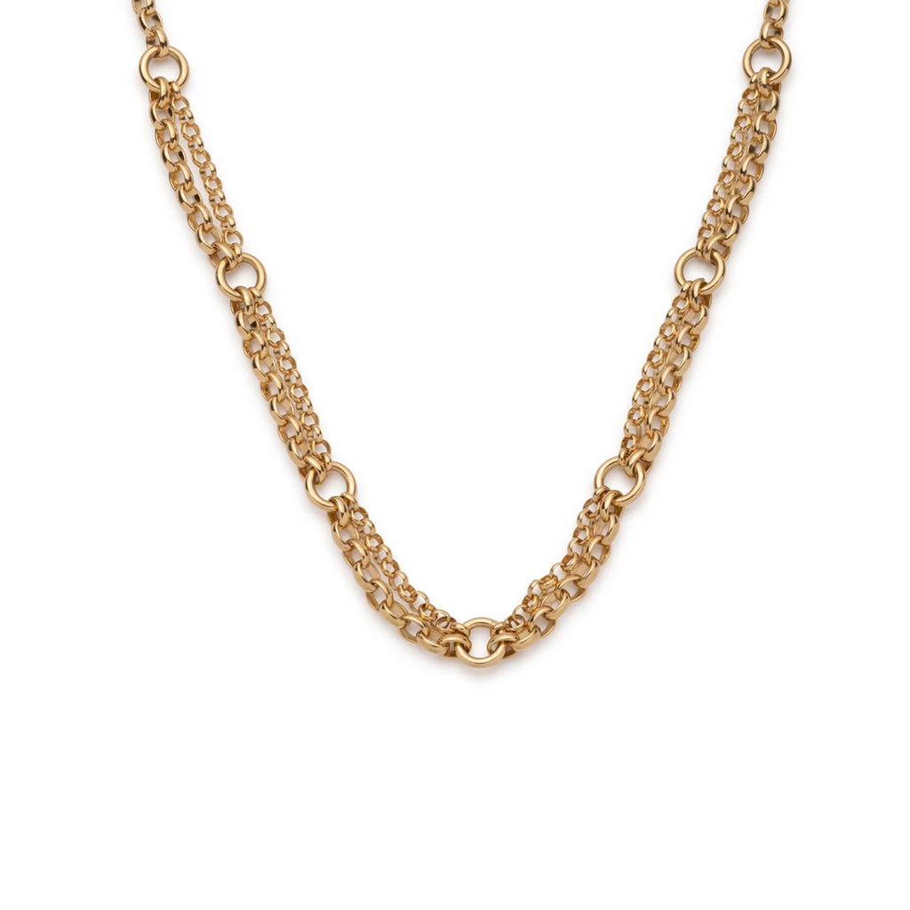 Festoon Chain : in Yellow Gold view 1