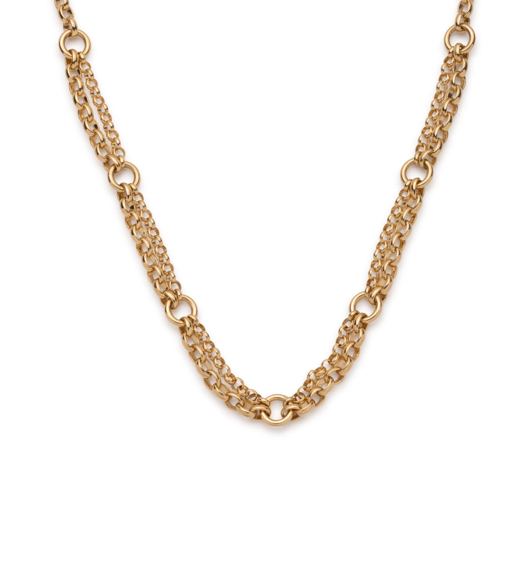 Festoon Chain : in Yellow Gold view 1