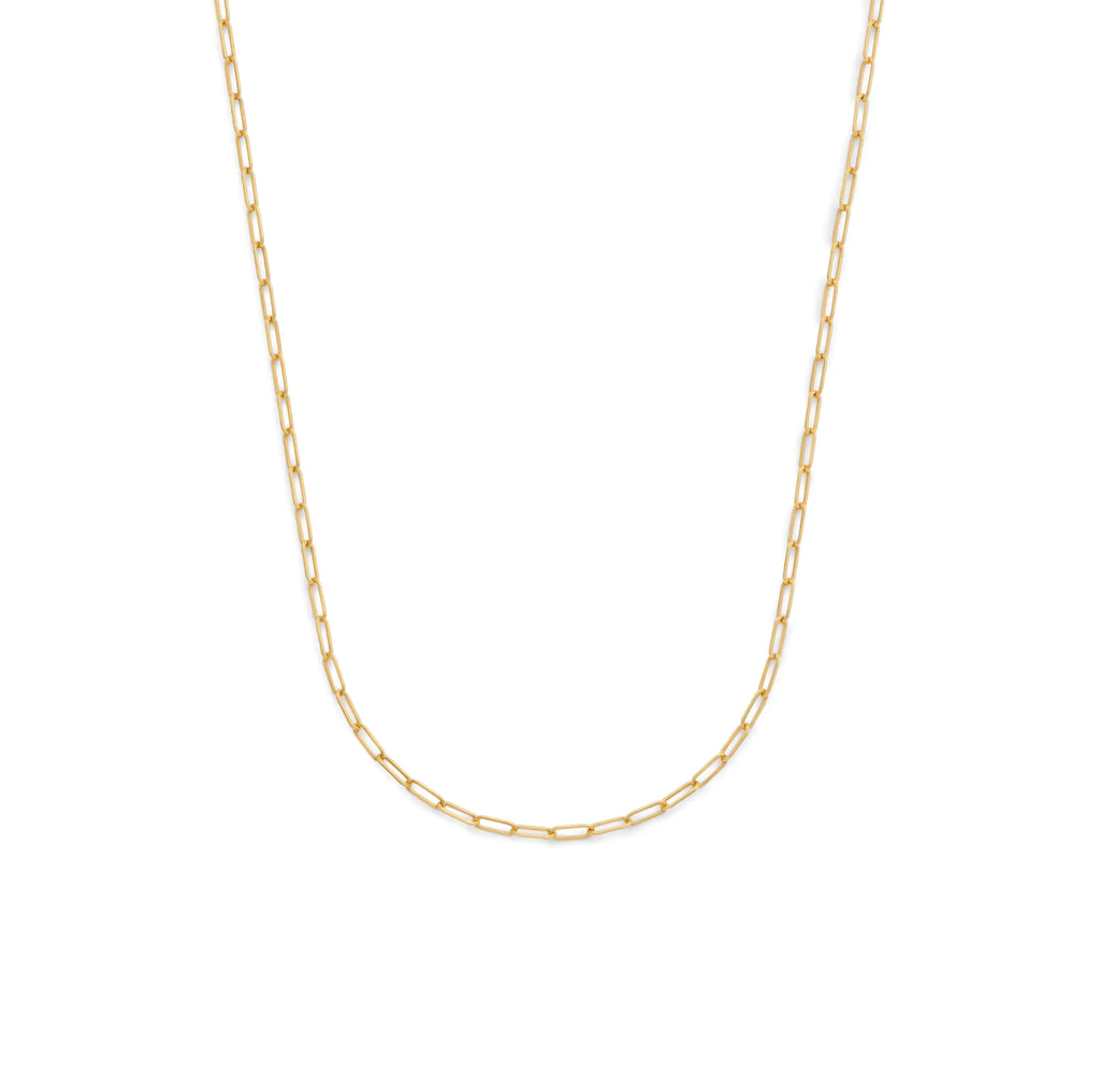 18K Yellow Gold Clip | Fine Clip Chain | 18K Yellow Gold – FoundRae view 1