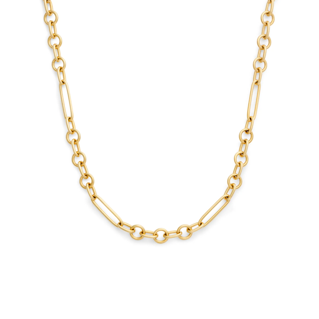 Mixed Clip | Small Mixed Clip Chain | Yellow Gold view 1