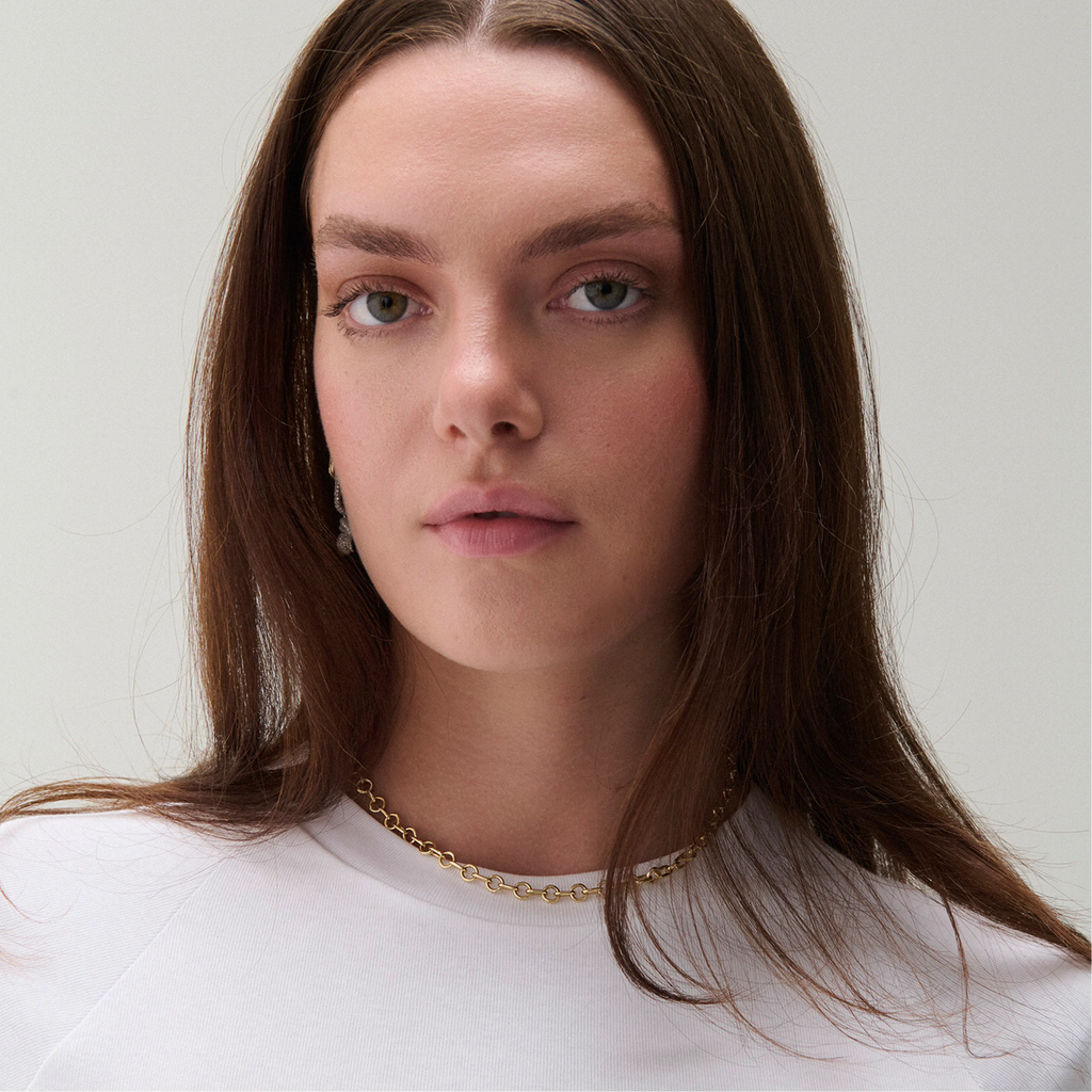 Mixed Link | Small Mixed Link Chain | Yellow Gold view 2