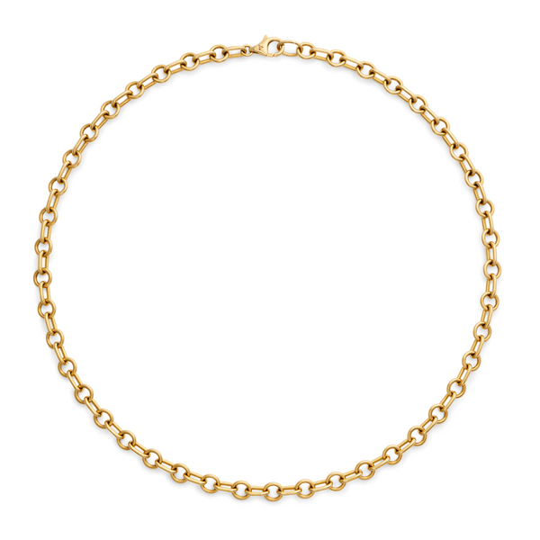 Mixed Link | Small Mixed Link Chain | 18K Yellow Gold
