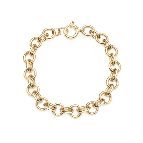 Midsized Mixed Link Bracelet