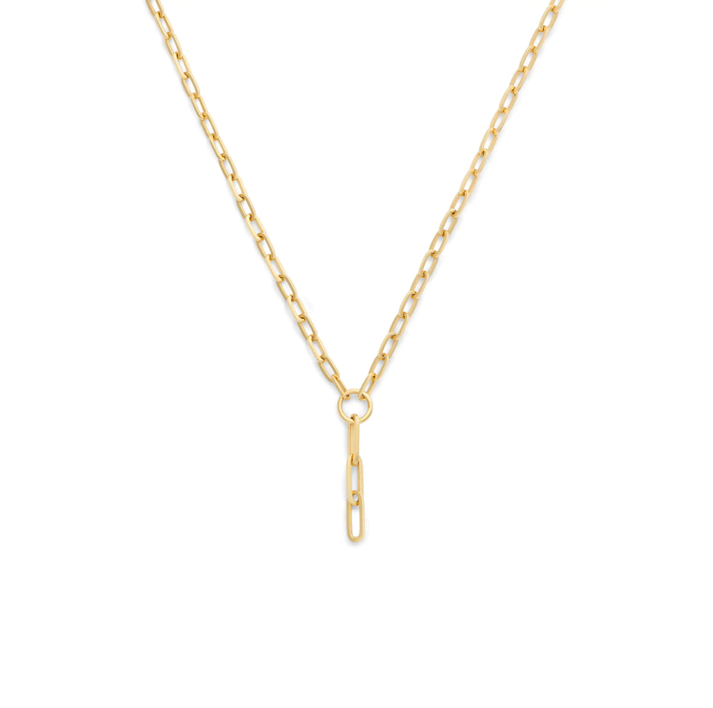 18K Yellow Gold Clip | Small Clip Extension Chain | 18K Yellow Gold – FoundRae view 1