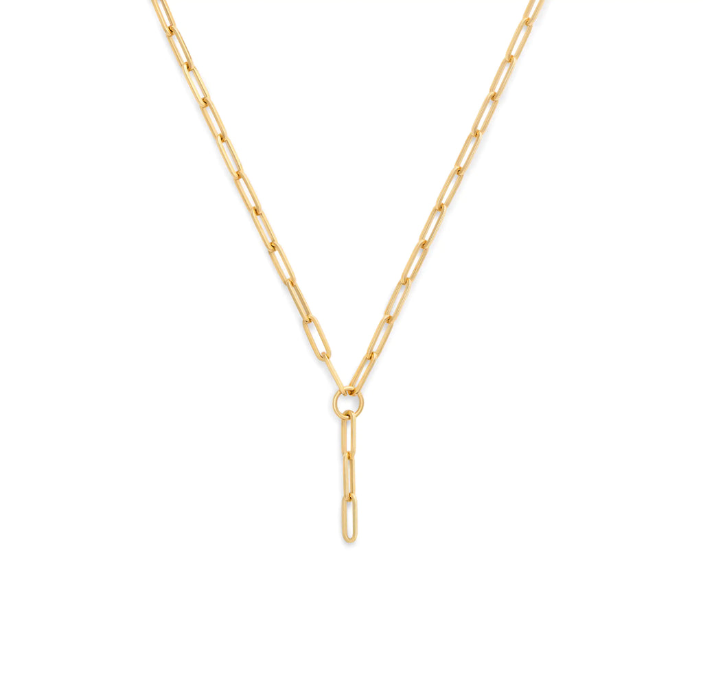 18K Yellow Gold Clip | Medium Clip Extension Chain | 18K Yellow Gold – FoundRae view 1