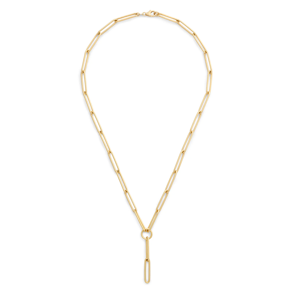 18K Yellow Gold Clip | Large Clip Extension Chain | 18K Yellow Gold – FoundRae view 2