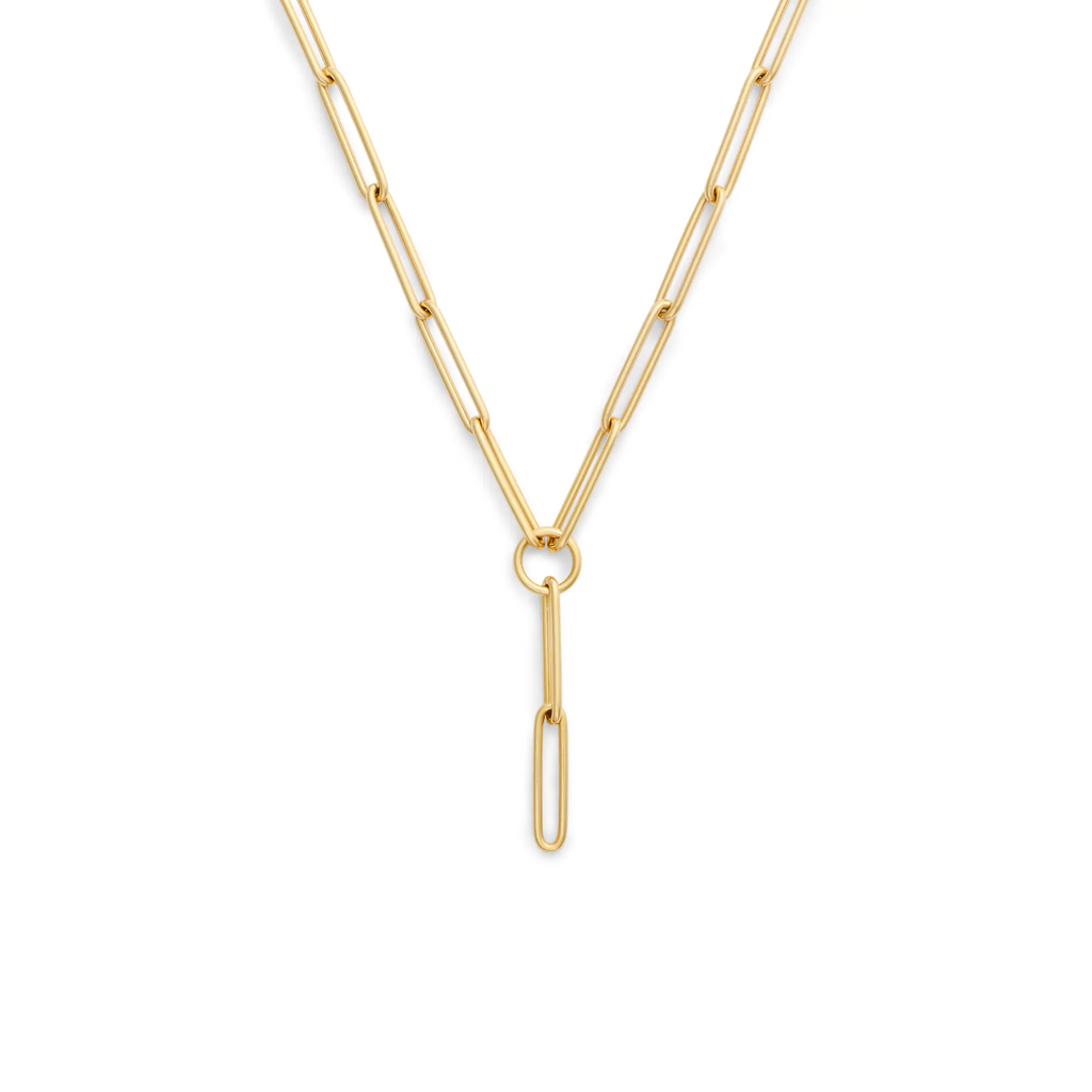 18K Yellow Gold Clip | Large Clip Extension Chain | 18K Yellow Gold – FoundRae view 1